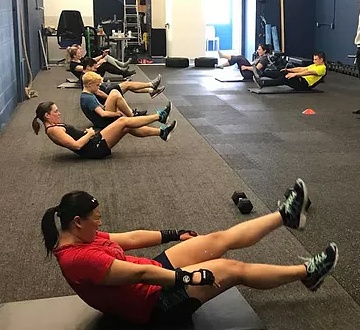Large Group Training at EMF Fitness - Calgary Fitness Centre